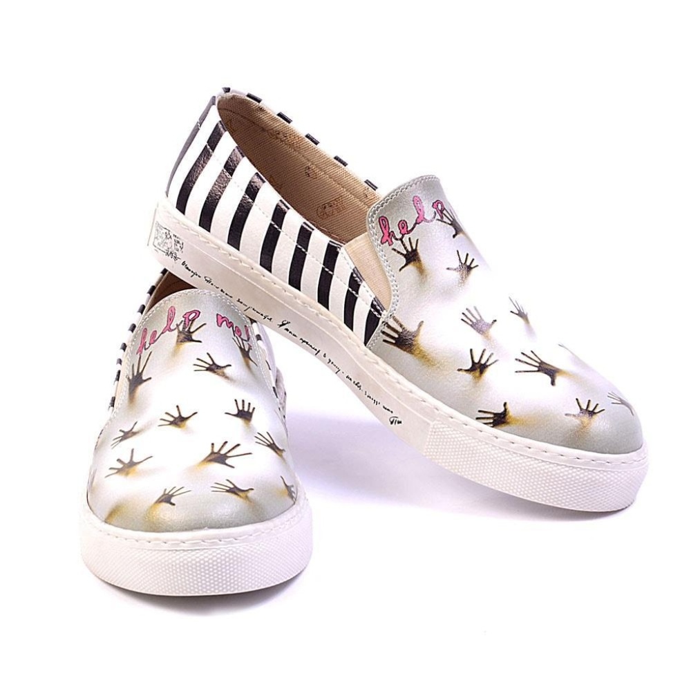 HELP ME SLIP ON SNEAKERS SHOES VN4901